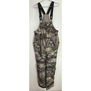 Scent Blocker Realtree Escape BIB Overalls Camo Pants Men's Large Drencher